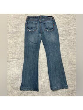 Vintage PUSCH Distressed Flare Jeans Y2K Bootcut Denim